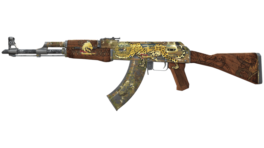 Souvenir AK-47 | Panthera onca (Battle-Scarred)