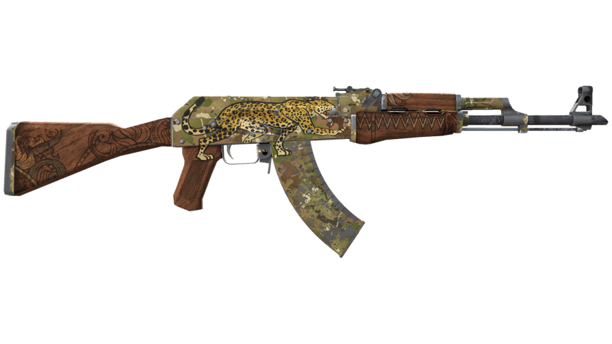 Souvenir AK-47 | Panthera onca (Battle-Scarred)