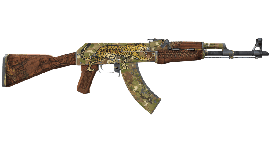 Souvenir AK-47 | Panthera onca (Battle-Scarred)