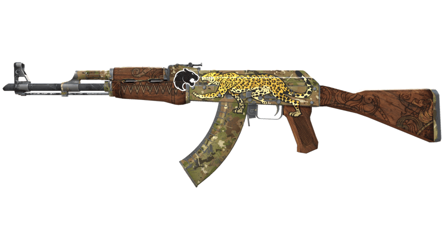Souvenir AK-47 | Panthera onca (Battle-Scarred)