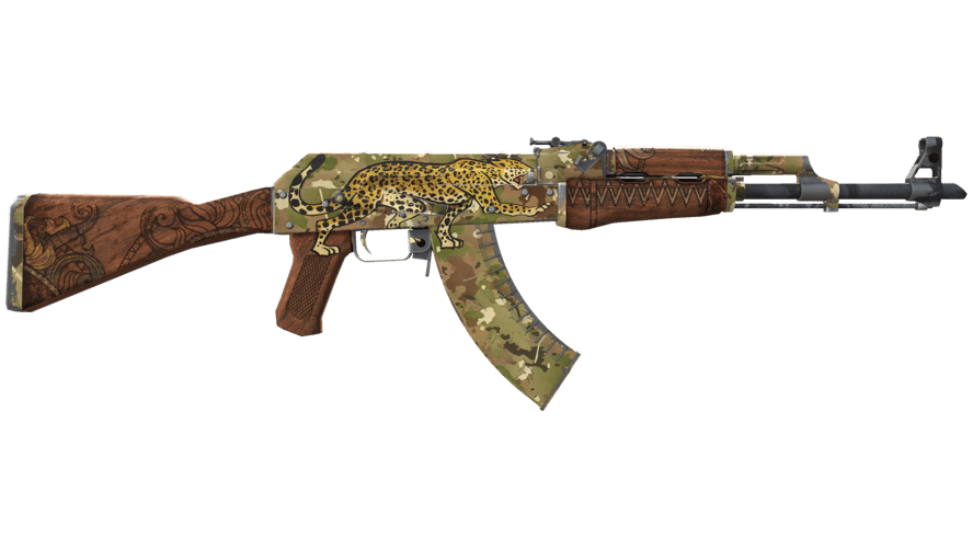 Сувенирный AK-47 | Panthera onca (Поношенное)