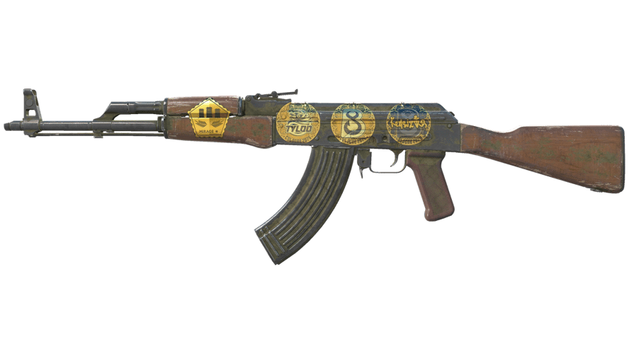 Сувенирный AK-47 | Африканская сетка (Закалённое в боях)
