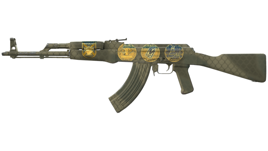 Souvenir AK-47 | Safari Mesh (Minimal Wear)