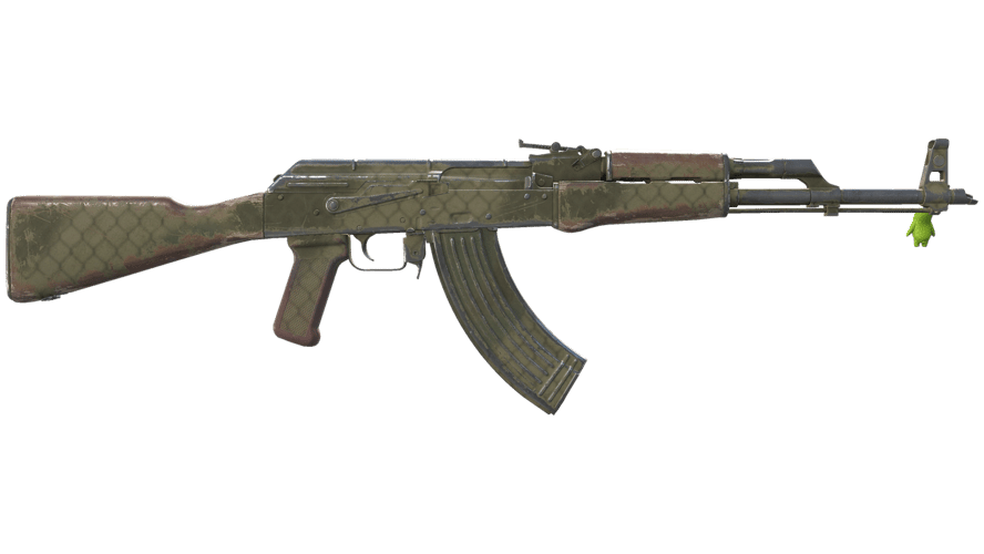 Souvenir AK-47 | Safari Mesh (Well-Worn)