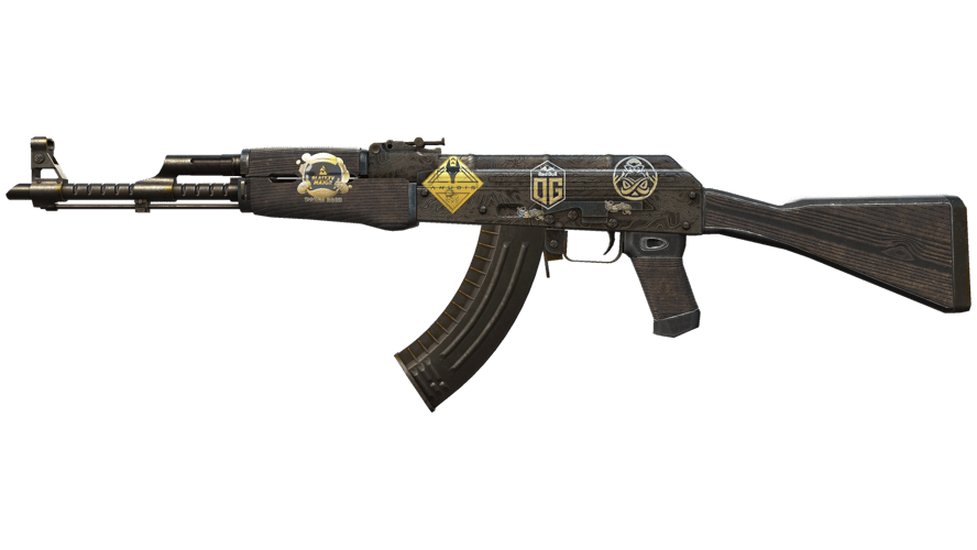Сувенирный AK-47 | Стальная дельта (Закалённое в боях)