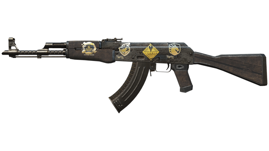 Souvenir AK-47 | Steel Delta (Well-Worn)
