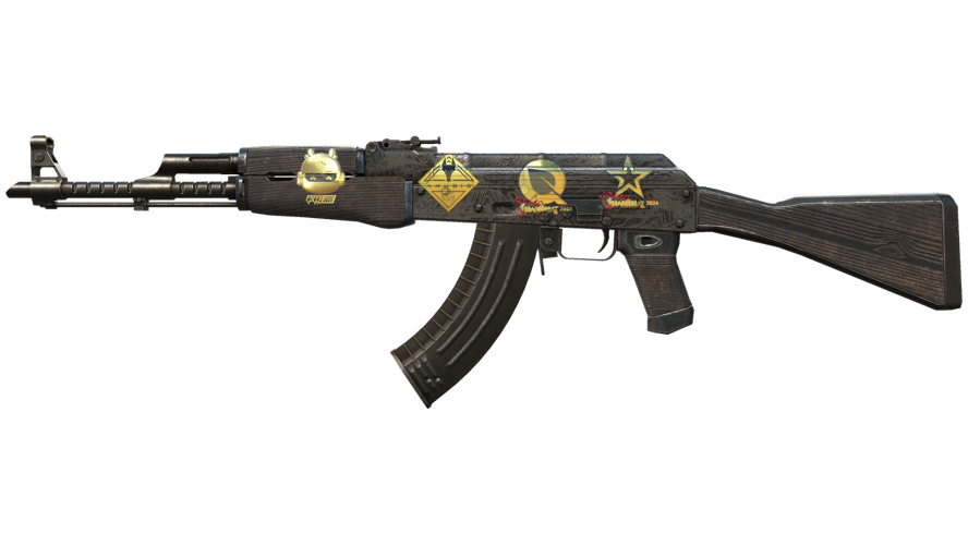 Souvenir AK-47 | Steel Delta (Well-Worn)