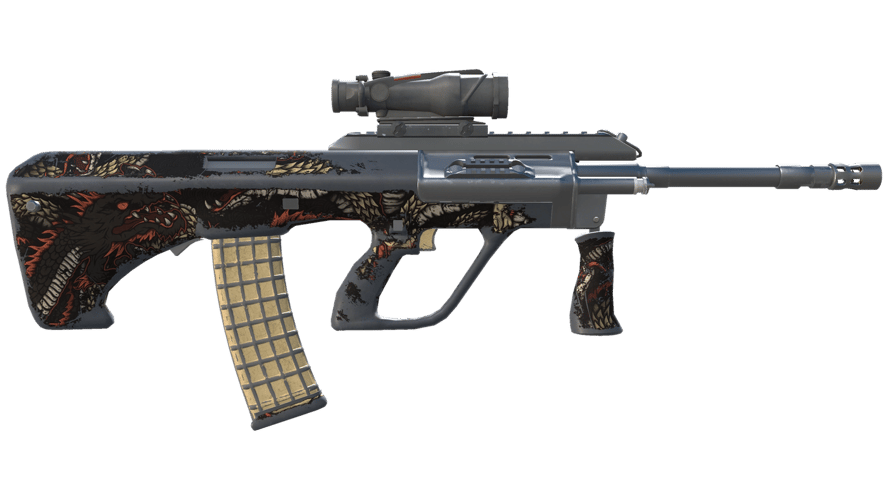 Souvenir AUG | Snake Pit (Well-Worn)