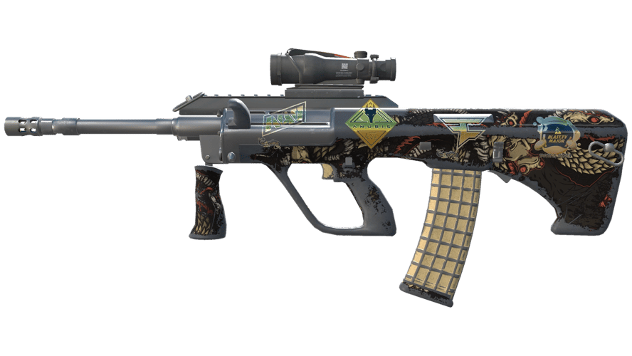 Souvenir AUG | Snake Pit (Well-Worn)