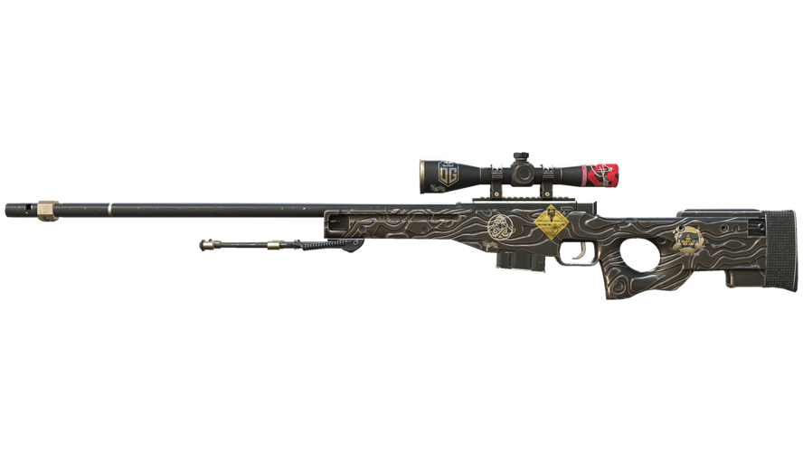 Souvenir AWP | Black Nile (Field-Tested)