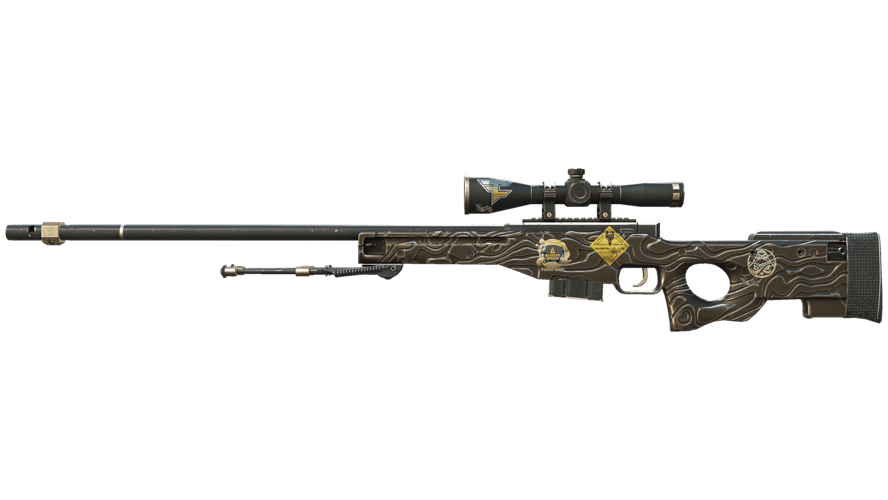 Souvenir AWP | Black Nile (Well-Worn)