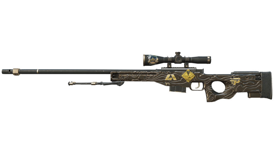 Souvenir AWP | Black Nile (Well-Worn)
