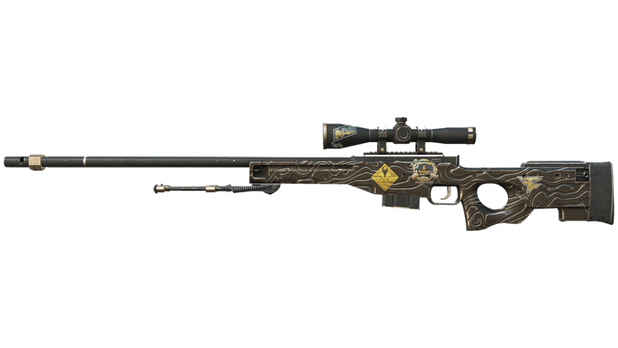 Souvenir AWP | Black Nile (Well-Worn)