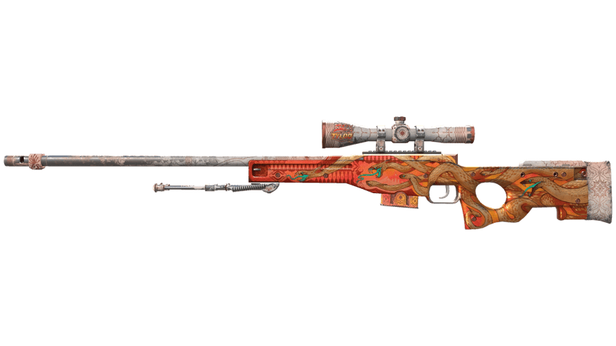 Souvenir AWP | Desert Hydra (Well-Worn)