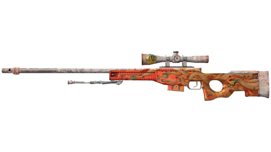 Souvenir AWP | Desert Hydra (Well-Worn)