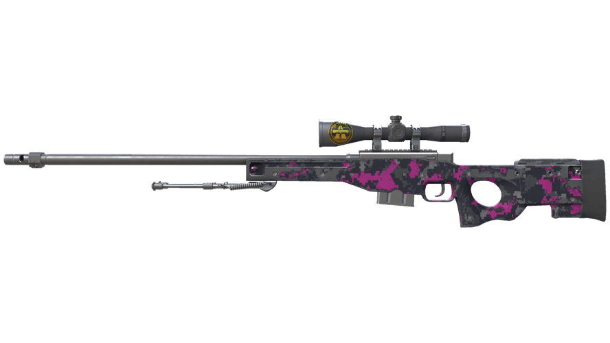 Сувенирный AWP | Пиксельный камуфляж «Розовый» (После полевых испытани