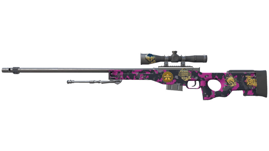 Souvenir AWP | Pink DDPAT (Minimal Wear)