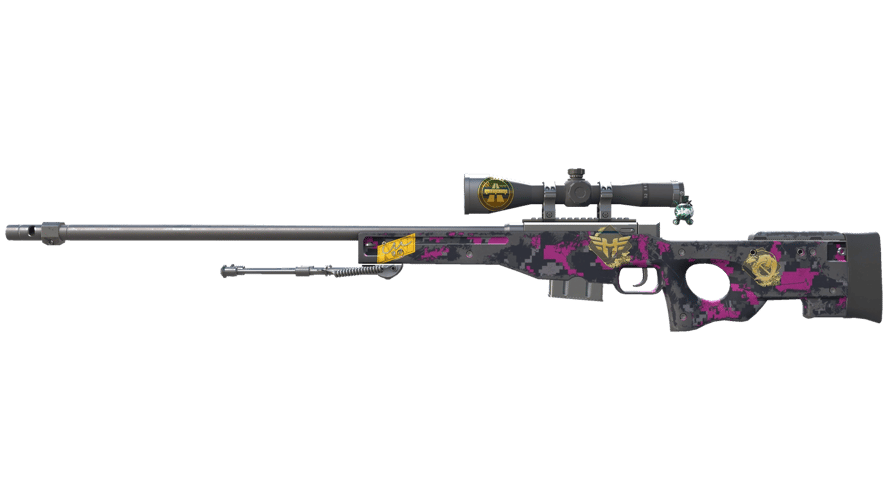 Souvenir AWP | Pink DDPAT (Well-Worn)