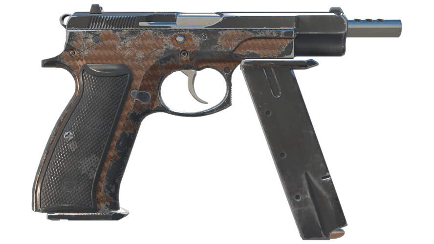 Souvenir CZ75-Auto | Copper Fiber (Well-Worn)