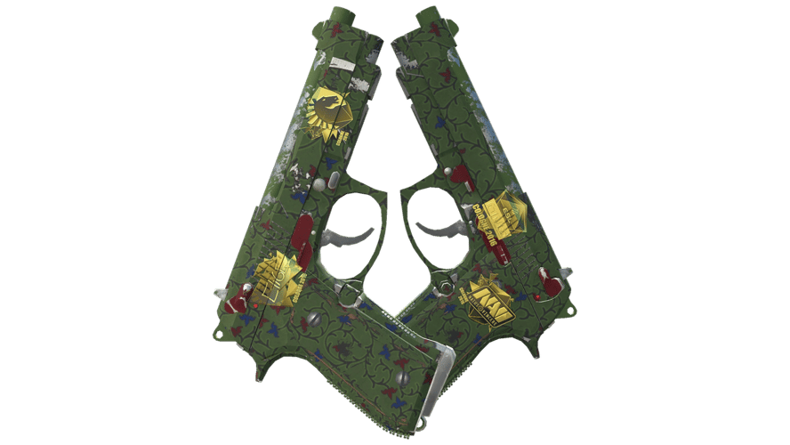 Souvenir Dual Berettas | Briar (Field-Tested)