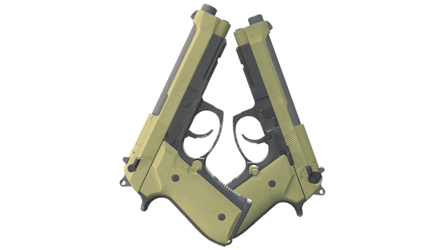 Souvenir Dual Berettas | Colony (Minimal Wear)