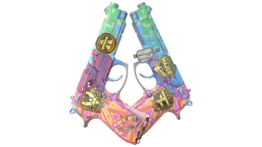 Souvenir Dual Berettas | Sweet Little Angels (Field-Tested)