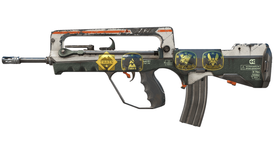 Souvenir FAMAS | 2A2F (Well-Worn)