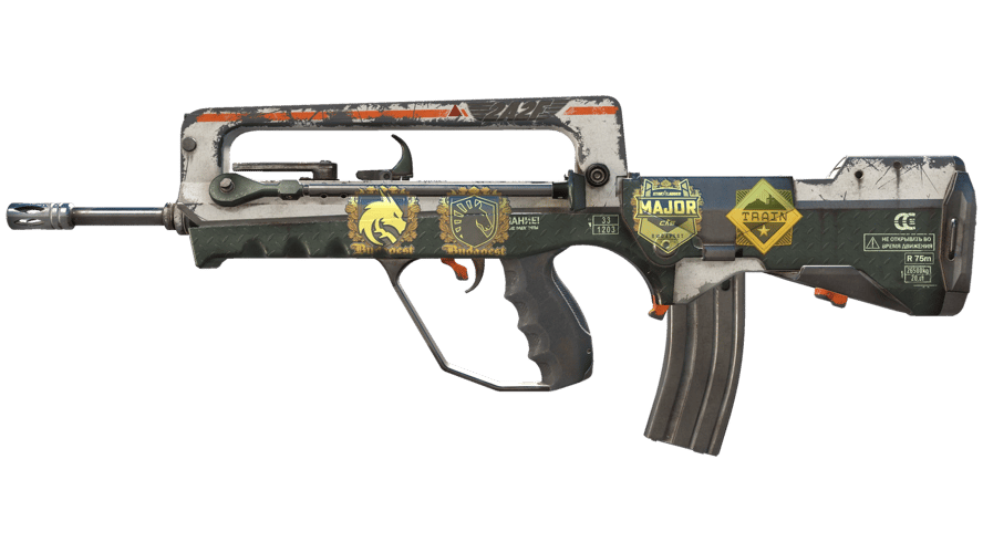 Souvenir FAMAS | 2A2F (Well-Worn)