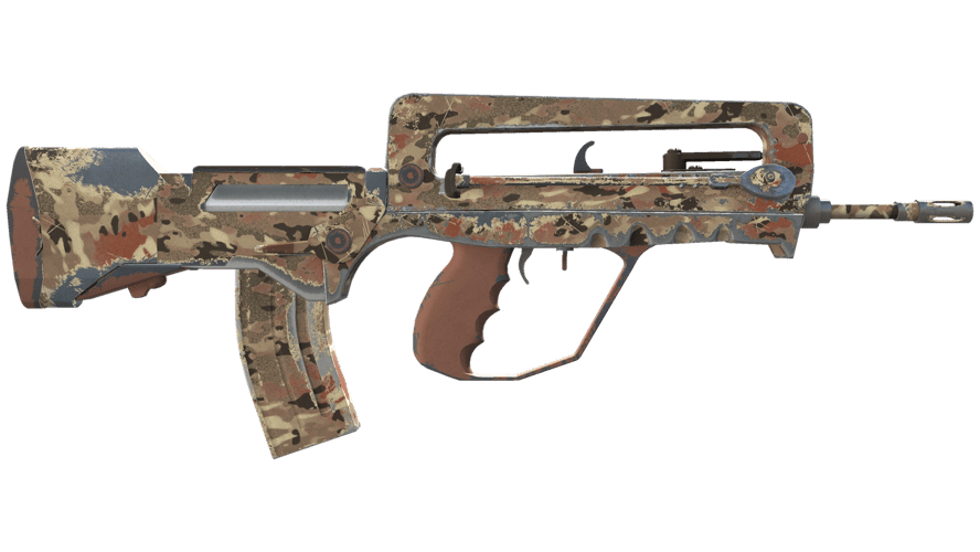 Сувенирный FAMAS | Калифорнийский камуфляж (После полевых испытаний)
