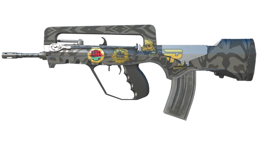 Souvenir FAMAS | Dark Water (Minimal Wear)