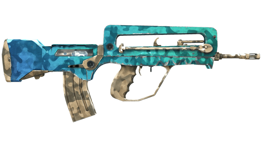 Souvenir FAMAS | Waters of Nephthys (Battle-Scarred)