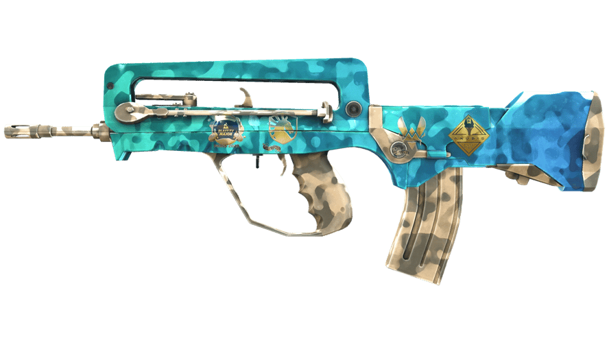 Souvenir FAMAS | Waters of Nephthys (Factory New)