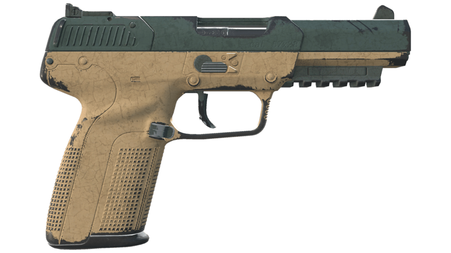Souvenir Five-SeveN | Contractor (Well-Worn)
