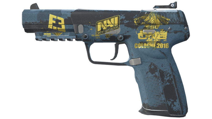 Souvenir Five-SeveN | Forest Night (Well-Worn)