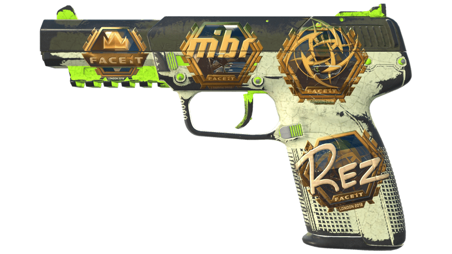 Souvenir Five-SeveN | Hot Shot (Battle-Scarred)