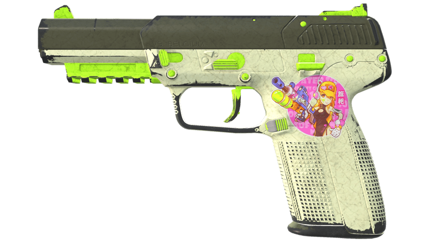 Souvenir Five-SeveN | Hot Shot (Well-Worn)