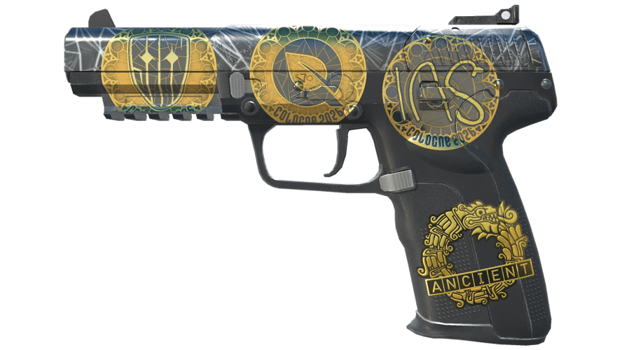 Souvenir Five-SeveN | Silver Quartz (Field-Tested)