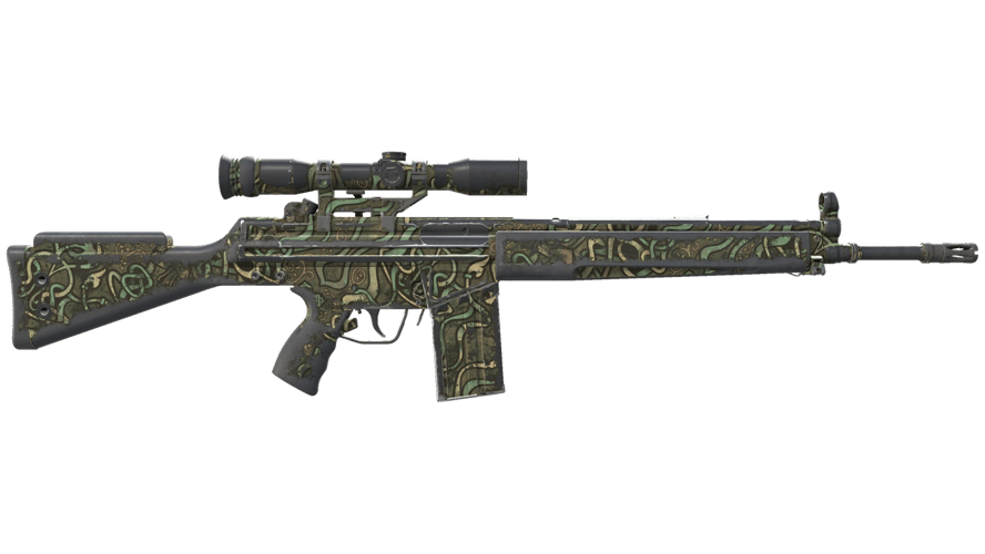 Souvenir G3SG1 | New Roots (Battle-Scarred)