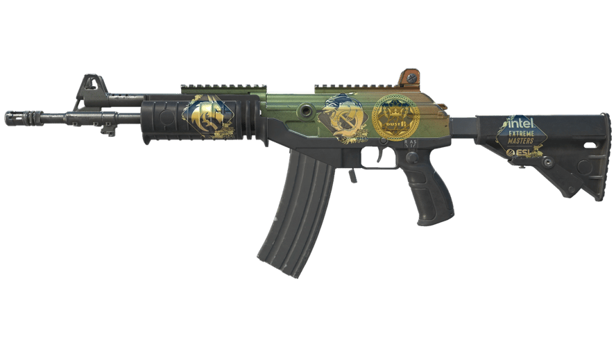 Souvenir Galil AR | Amber Fade (Well-Worn)