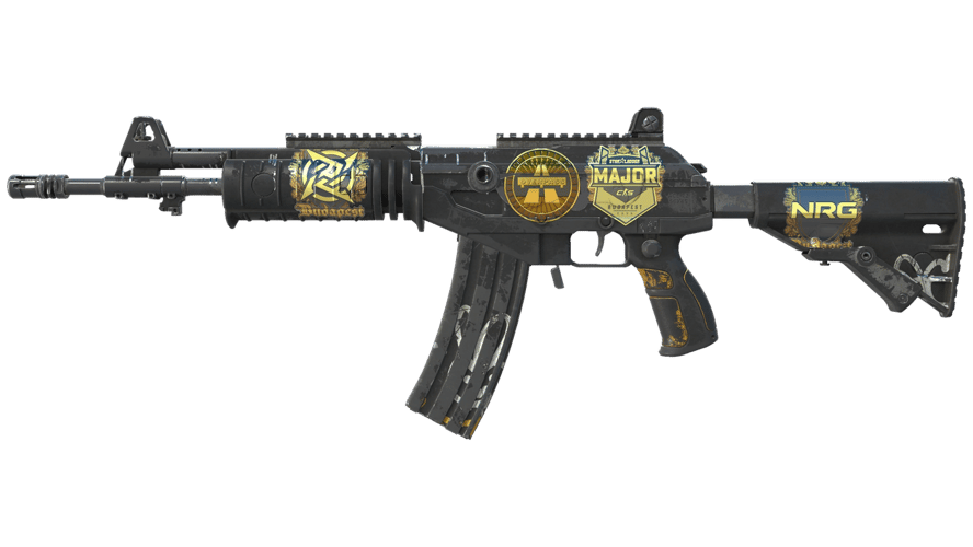 Souvenir Galil AR | Metallic Squeezer (Battle-Scarred)