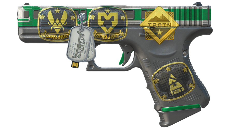 Сувенирный Glock-18 | Зелёная ветка (Прямо с завода)