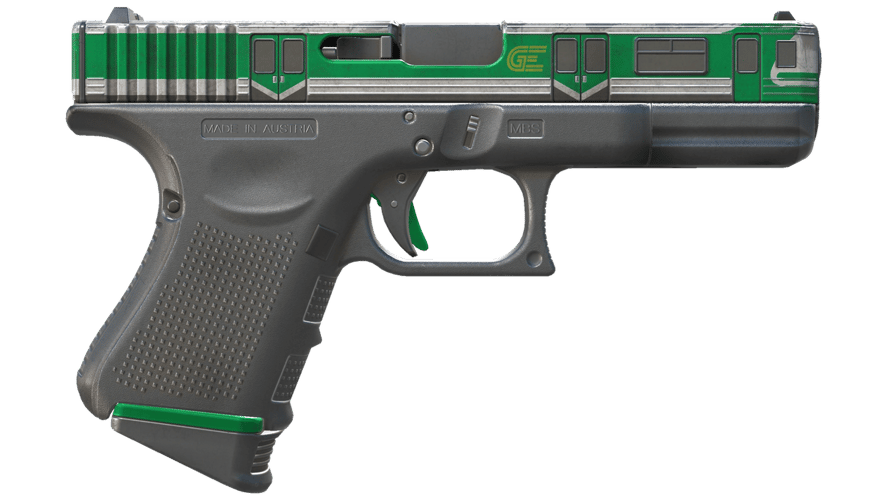 Souvenir Glock-18 | Green Line (Minimal Wear)
