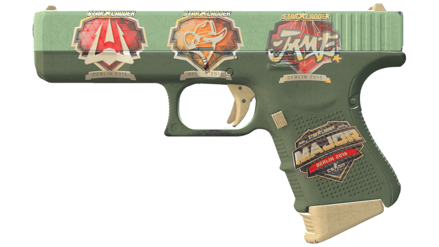 Souvenir Glock-18 | Groundwater (Minimal Wear)