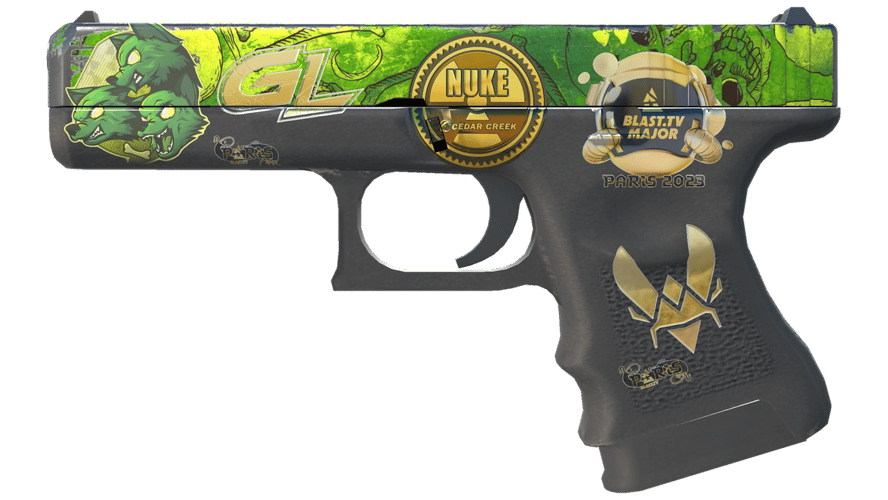 Souvenir Glock-18 | Nuclear Garden (Battle-Scarred)