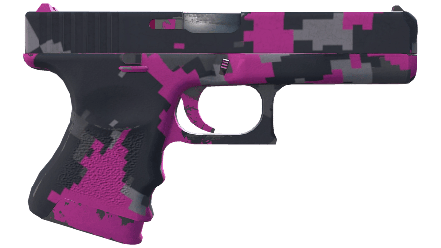 Souvenir Glock-18 | Pink DDPAT (Minimal Wear)