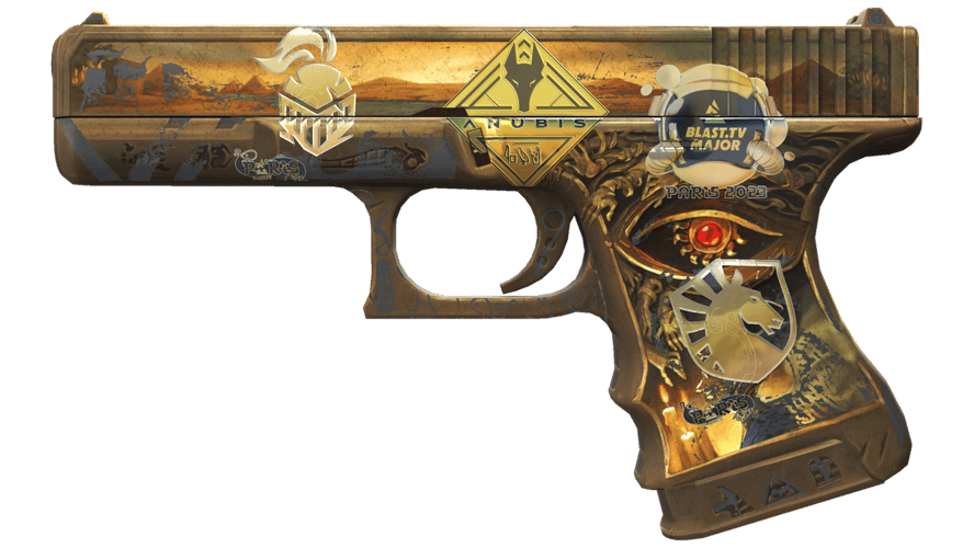 Souvenir Glock-18 | Ramese's Reach (Battle-Scarred)