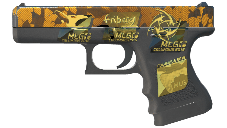 Souvenir Glock-18 | Reactor (Well-Worn)