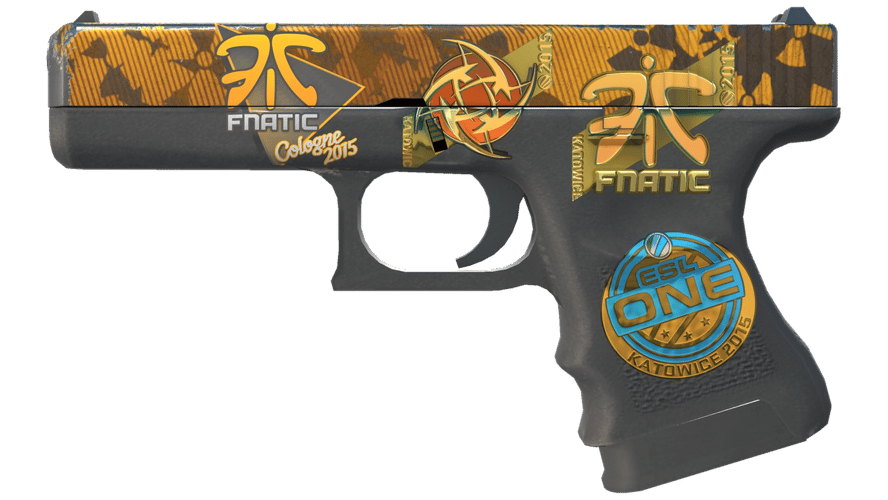 Souvenir Glock-18 | Reactor (Well-Worn)