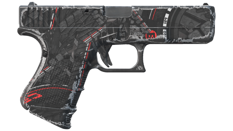 Souvenir Glock-18 | Red Tire (Field-Tested)