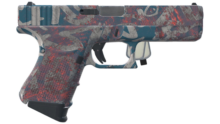 Souvenir Glock-18 | Teal Graf (Factory New)